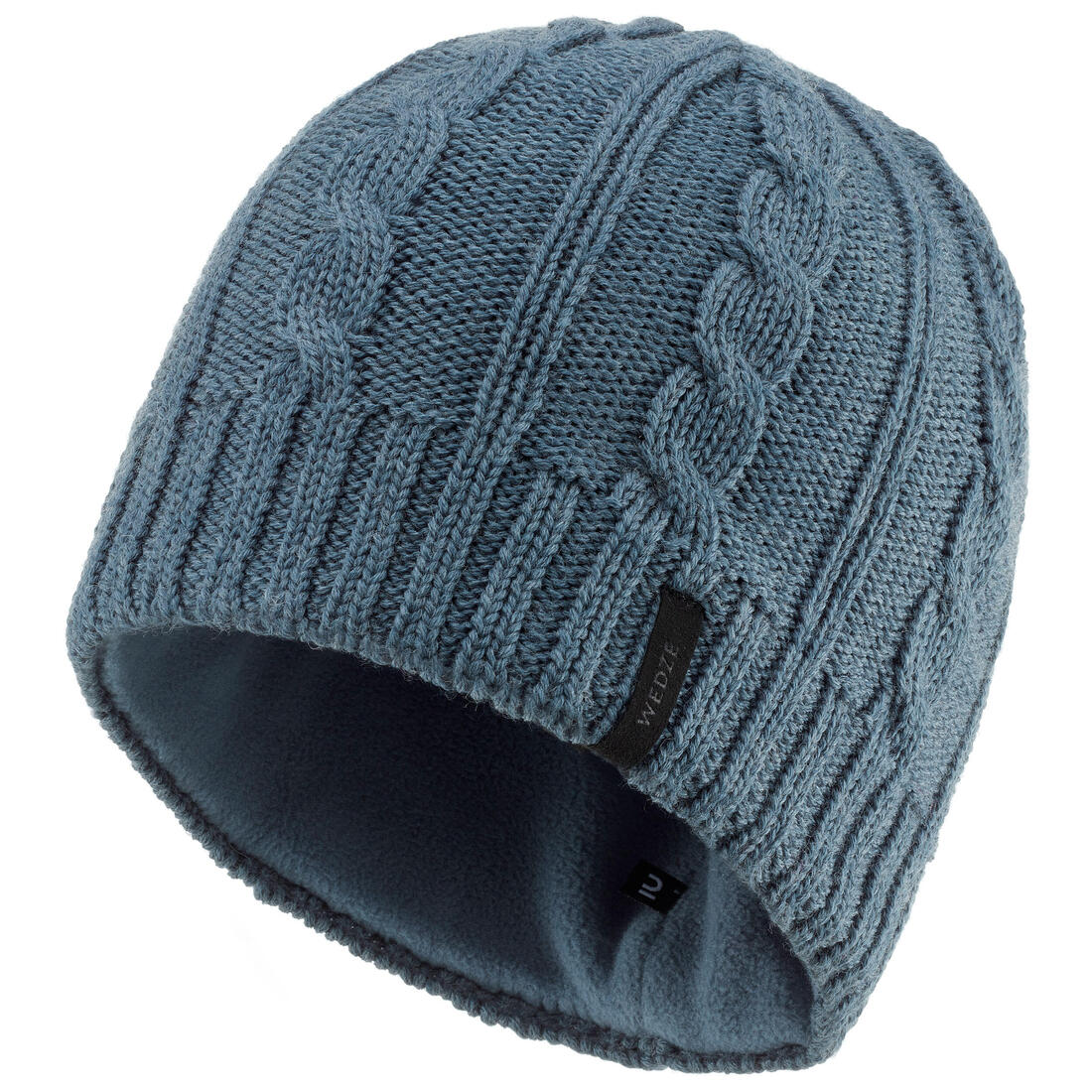 BONNET DE SKI ADULTE WOOL TORSADES MARINE