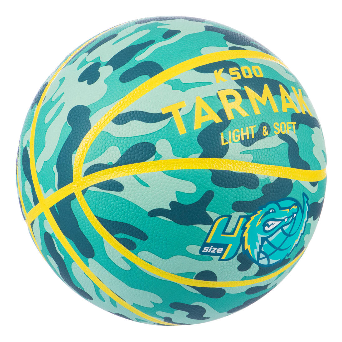 Ballon de basketball taille 4 Enfant - K500