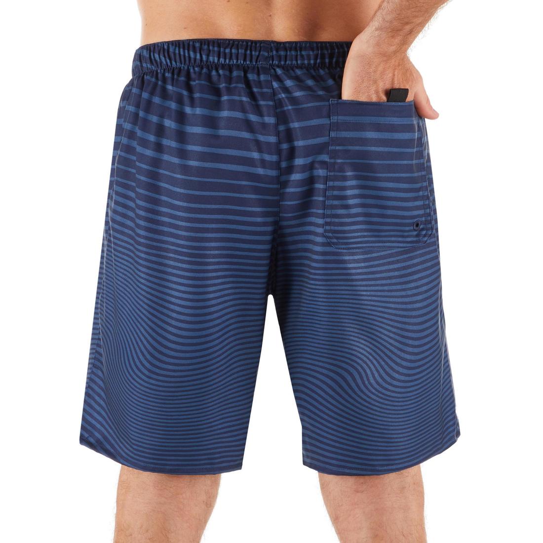 Surf boardshort standard 100 Psychi Jablack