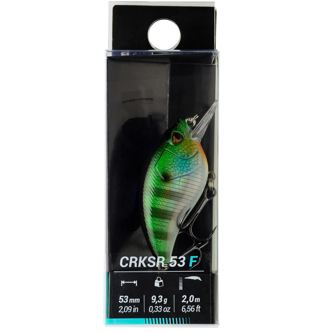 POISSON NAGEUR CRANKBAIT SHALLOW RUNNER WXM CRKSR 53 F ORANGETIGER