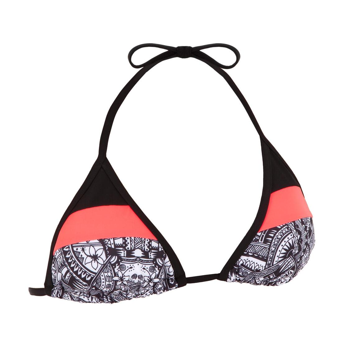 Haut de maillot de bain femme triangle coulissant avec coques MAE FOLY