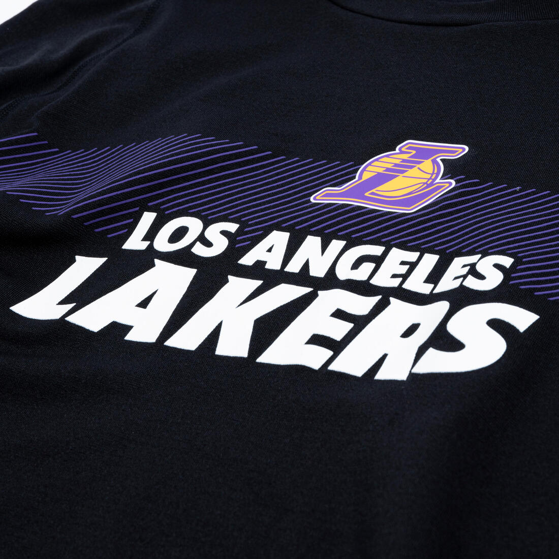 Sous-maillot basketball NBA Los Angeles Lakers Enfant - UT500 Noir