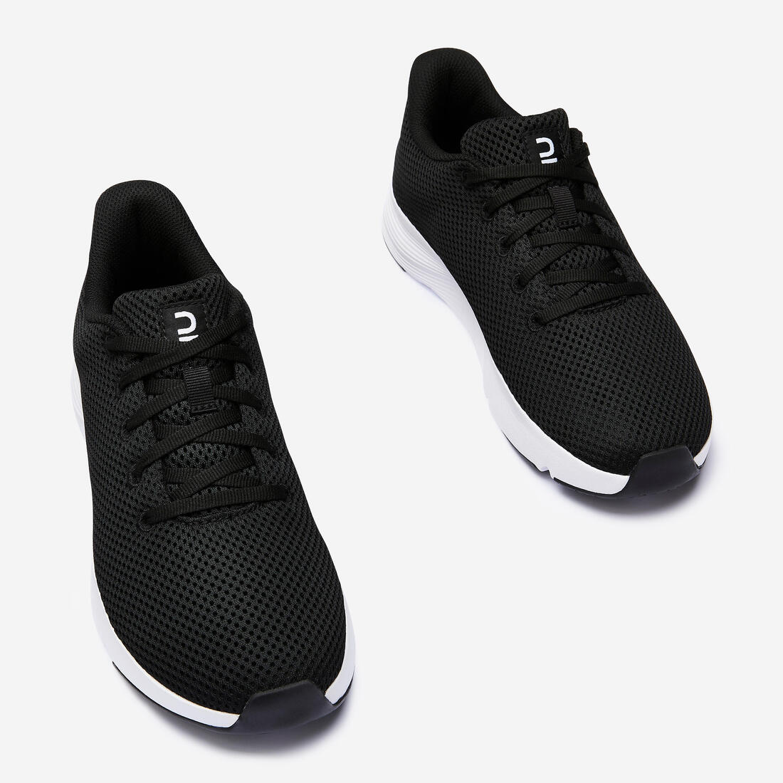 Chaussures de fitness femme, noir graphite et blanc ultra