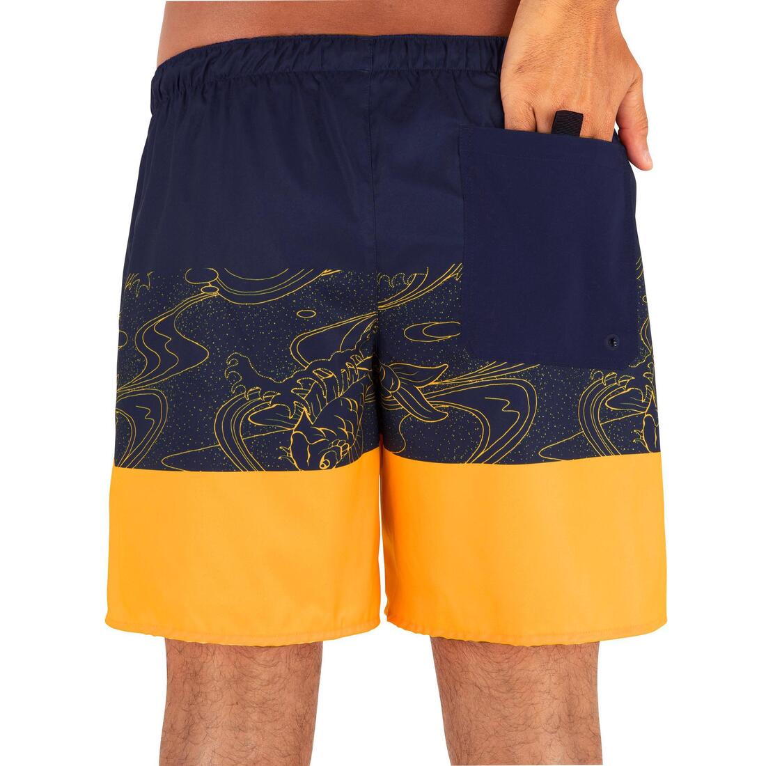 Surf boardshort court 100 Palm Black