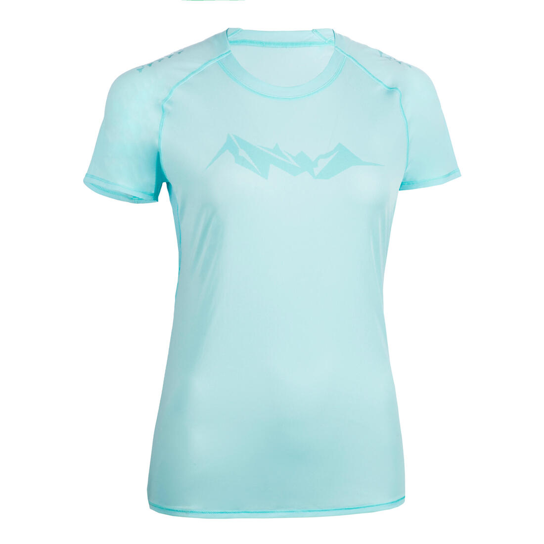 T-SHIRT DE TRAIL RUNNING MANCHES COURTES GRAPH FEMME LILA