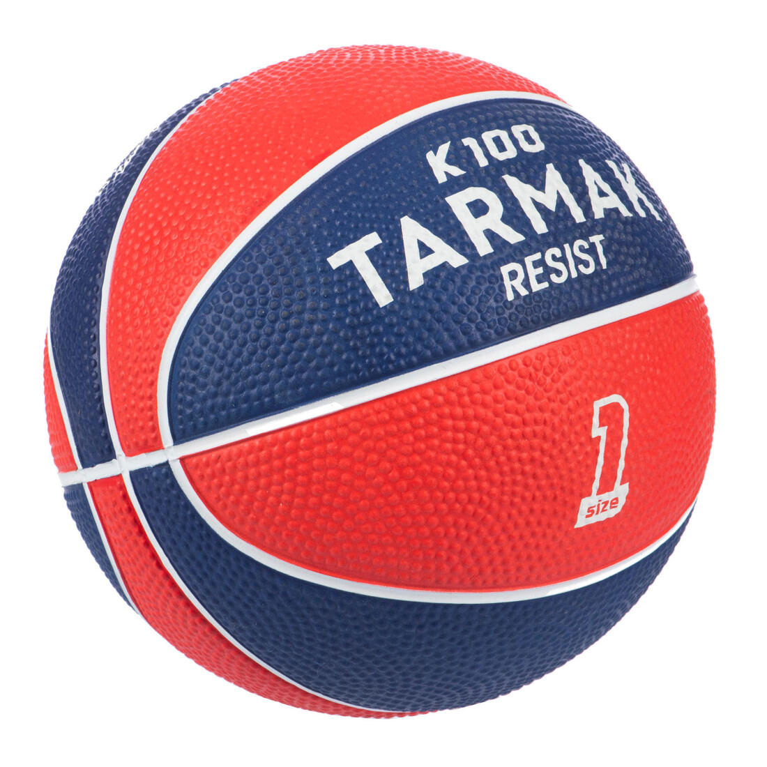 Mini ballon de basketball taille 1 Enfant - K100 Rubber