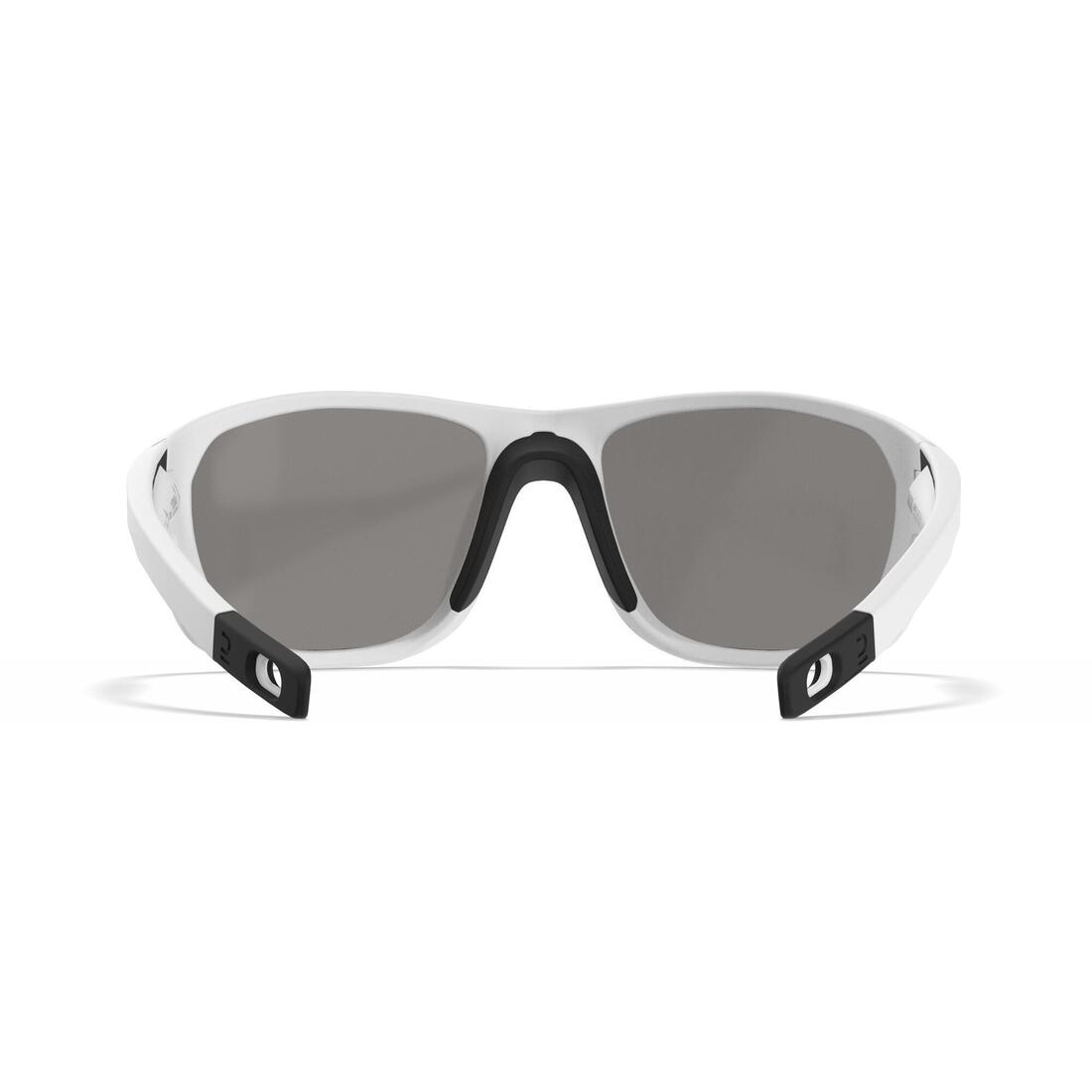 Lunettes de soleil polarisées flottantes voile adulte 500 taille S blanche