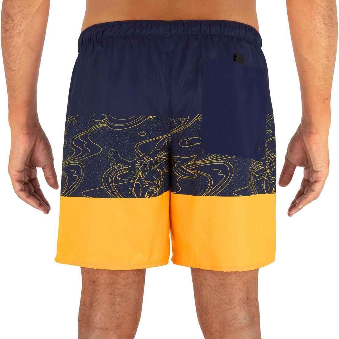 Surf boardshort court 100 Palm Black