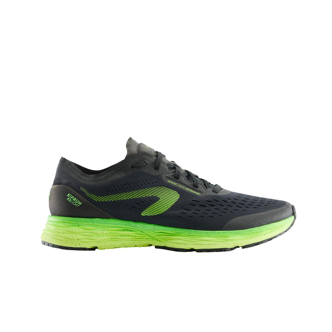 CHAUSSURES DE RUNNING HOMME KIPRUN KSLIGHT NOIR VERT EDITION LIMITEE