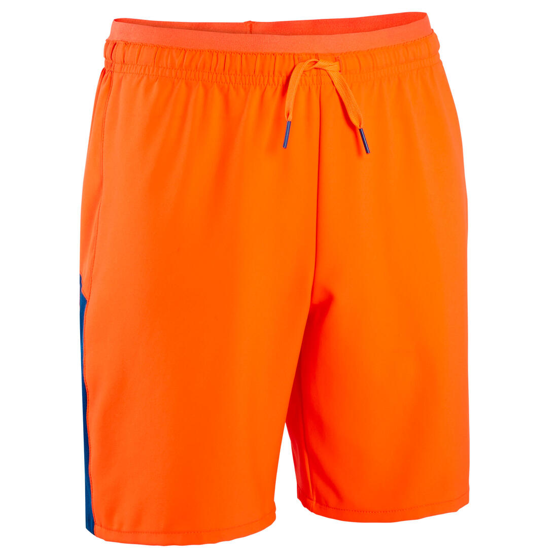 Short de football enfant F520 bleu et