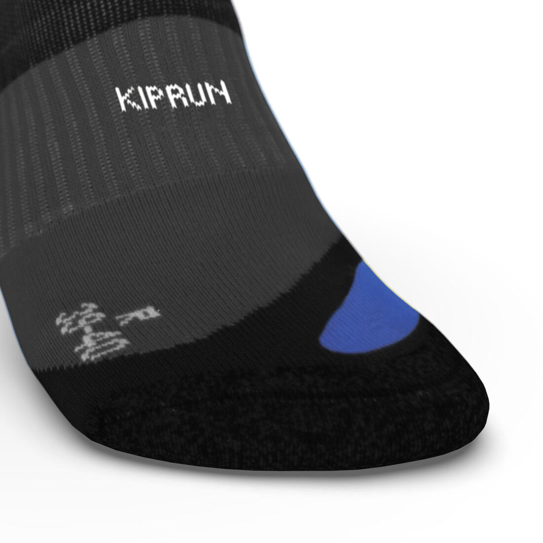 CHAUSSETTES DE RUNNING RUN900 EPAISSES STRAP BLEUES