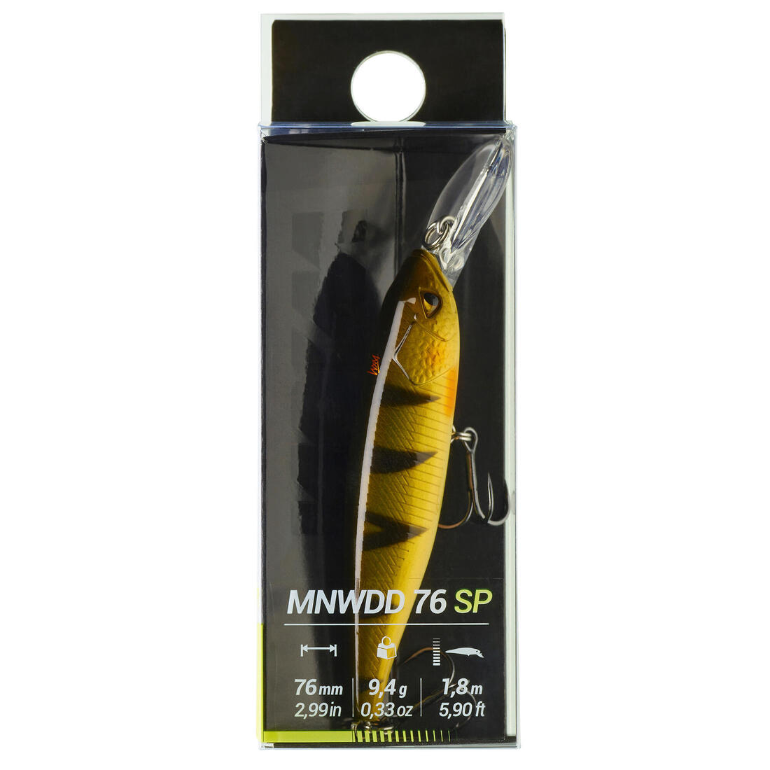 POISSON NAGEUR JERKBAIT MINNOW WXM MNWDD 76 SP