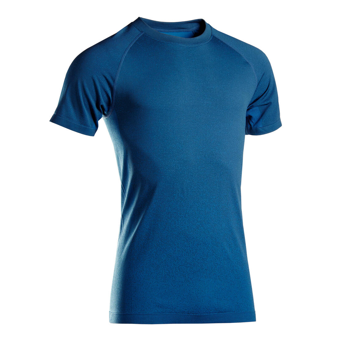 T SHIRT MANCHES COURTES SEAMLESS - SANS COUTURE YOGA DYNAMIQUE HOMME