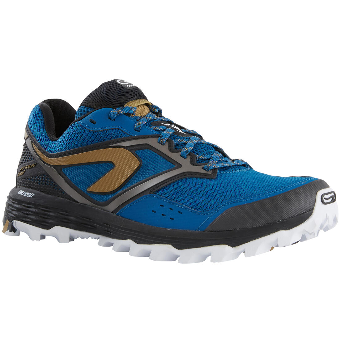 Chaussures de trail running pour homme XT7 bleue et bronze