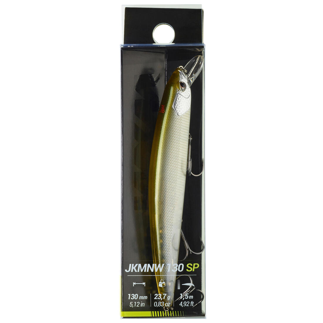 POISSON NAGEUR JERKBAIT MINNOW WXM JKMNW 130 SP FIRETIGER