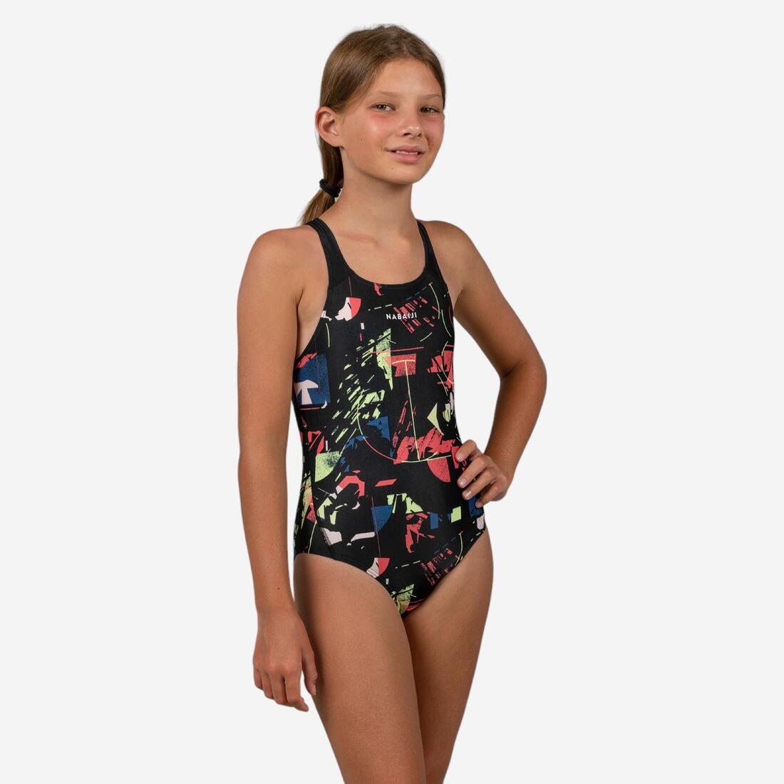 Maillot de bain de natation une pièce fille Kamyleon Star