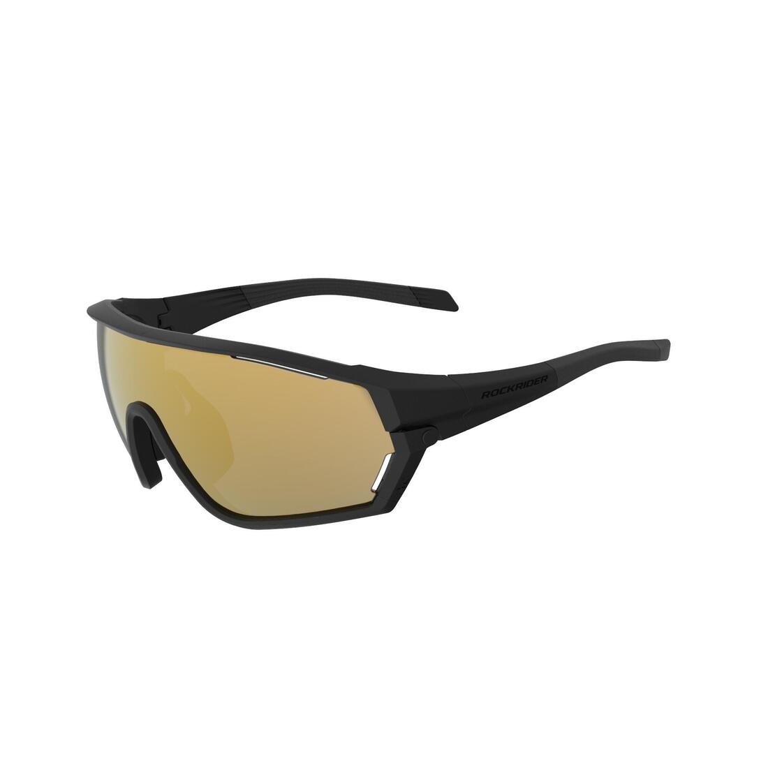 LUNETTES VTT XC RACE BLANCHES VERRES INTERCHANGEABLES CAT 0+3