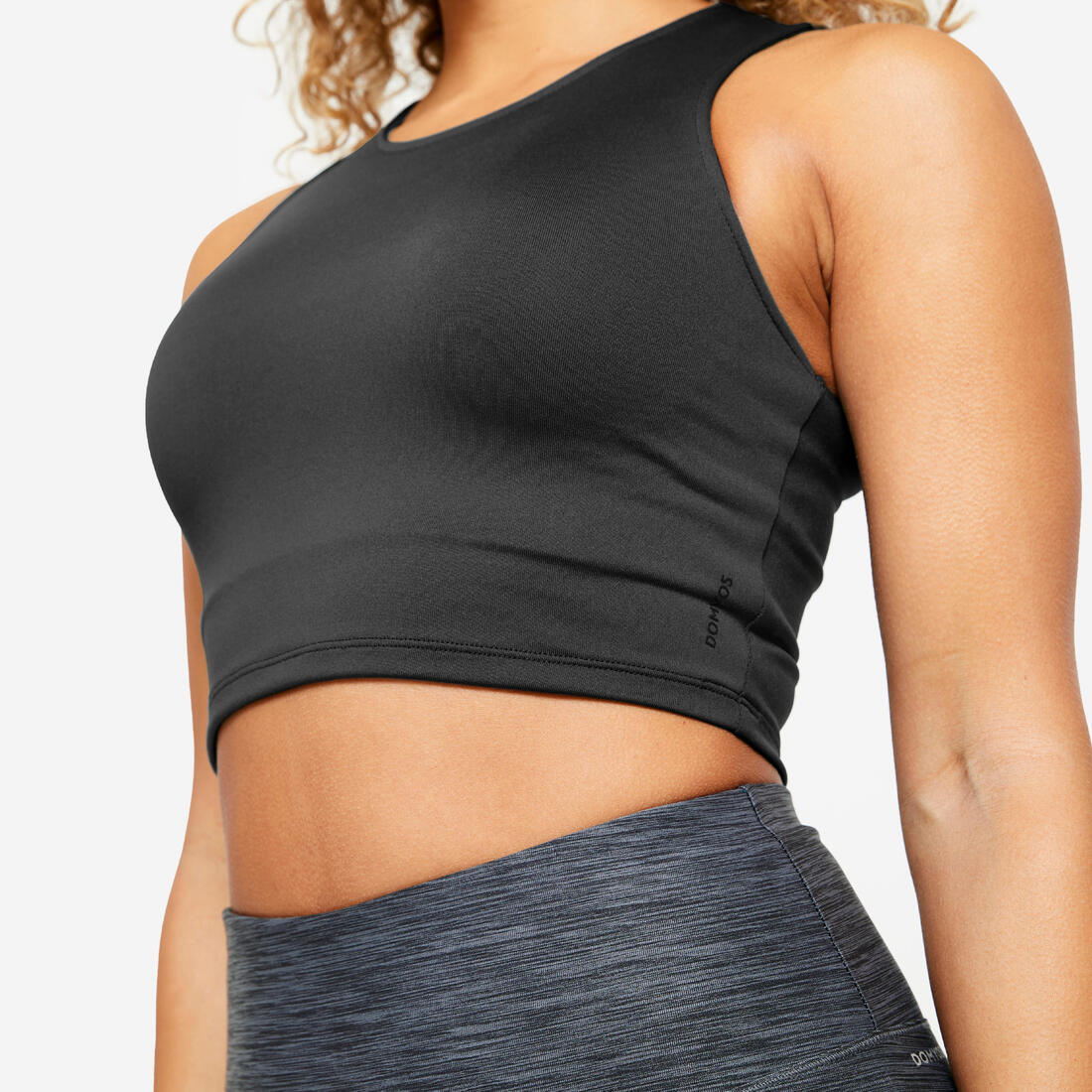 Débardeur crop top fitness femme