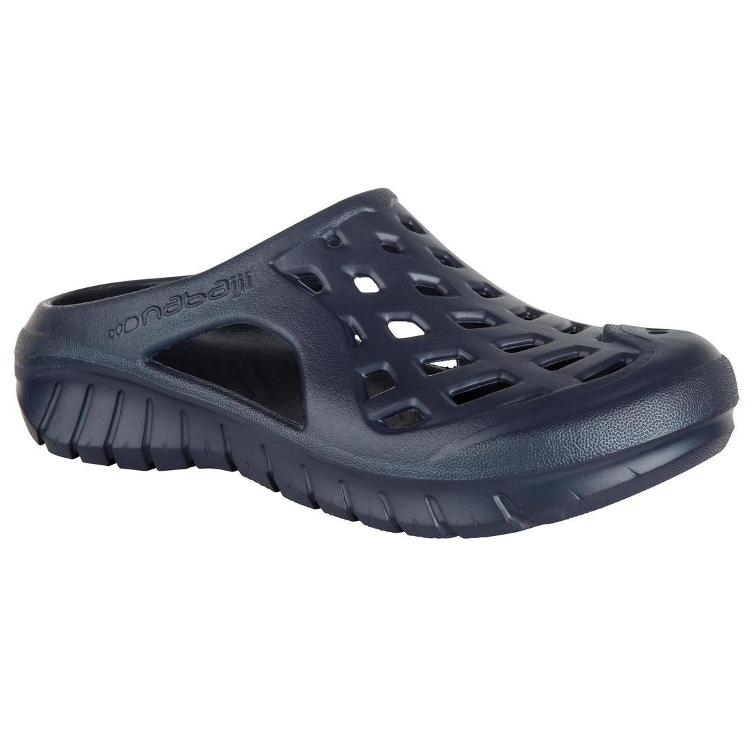 Sabots De Piscine Homme - Clog 100 - Bleu Marine