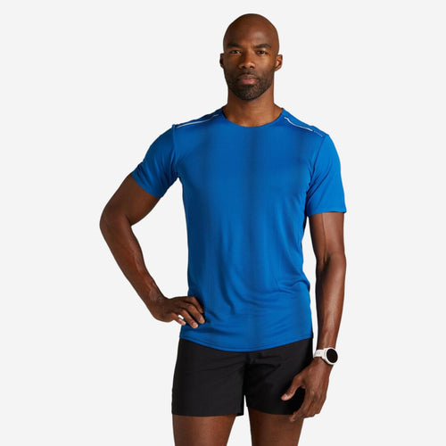 





TEE SHIRT RUNNING HOMME RESPIRANT KIPRUN LIGHT BLEU