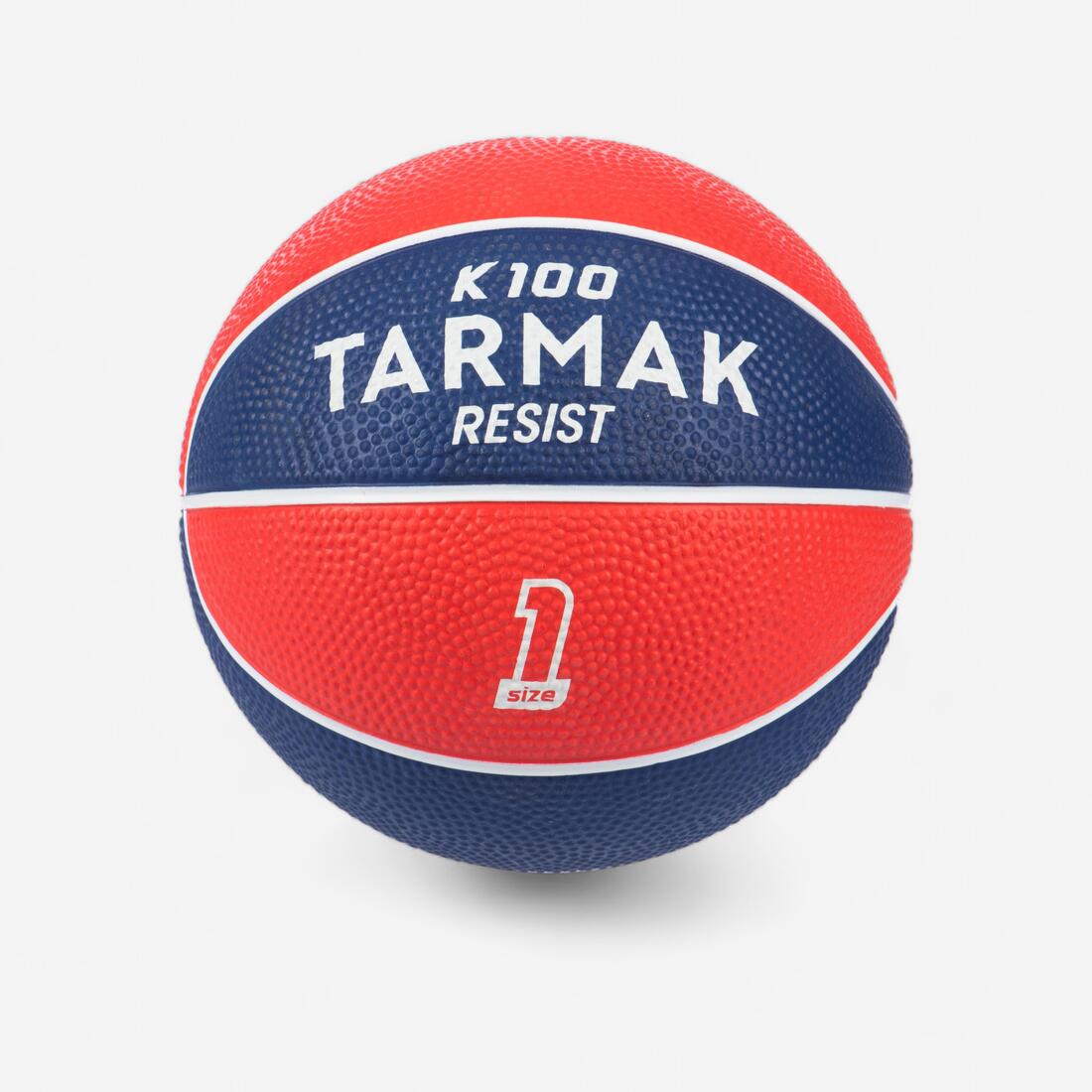 Mini ballon de basketball taille 1 Enfant - K100 Rubber