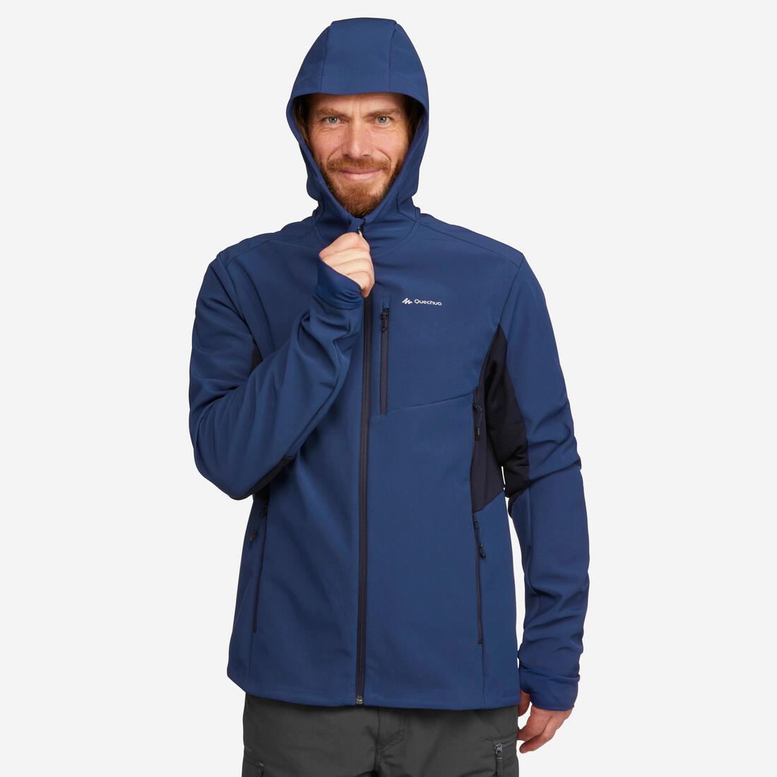 Veste coupe vent -  softshell - chaude  - MT500 - homme