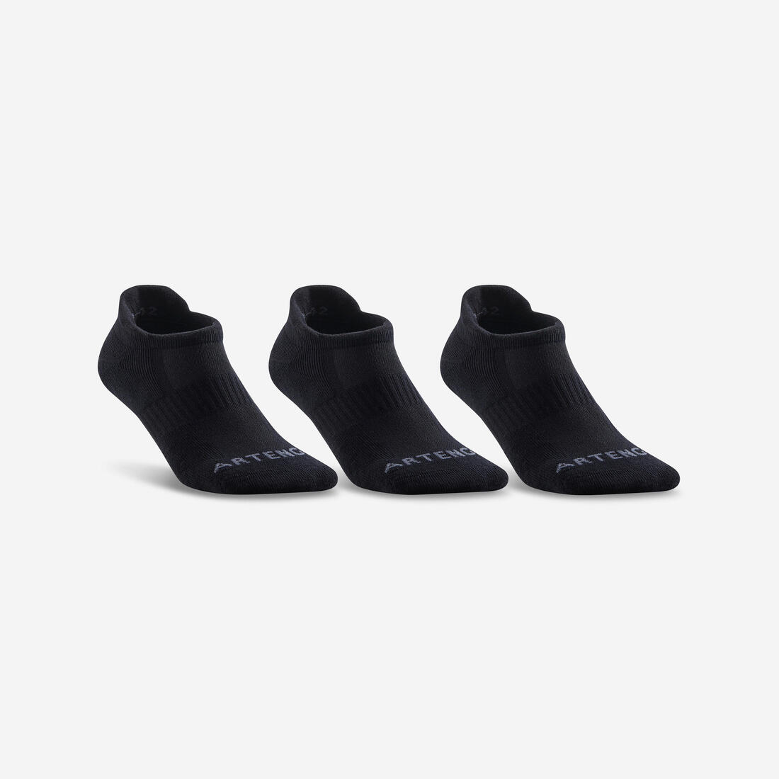 CHAUSSETTES DE SPORT BASSES ARTENGO RS 500 LOT DE 3