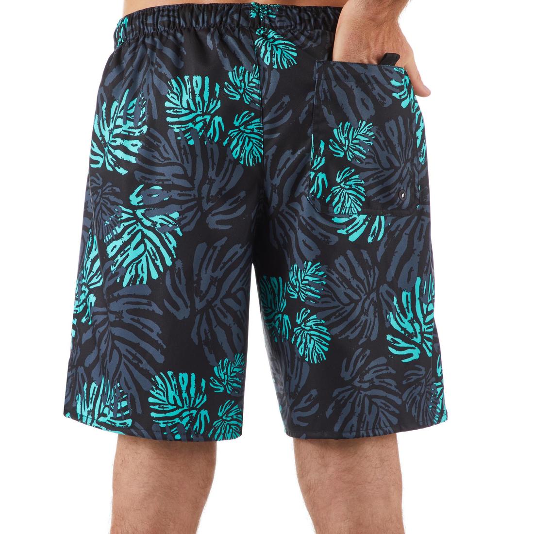 Surf boardshort standard 100 Psychi Jablack