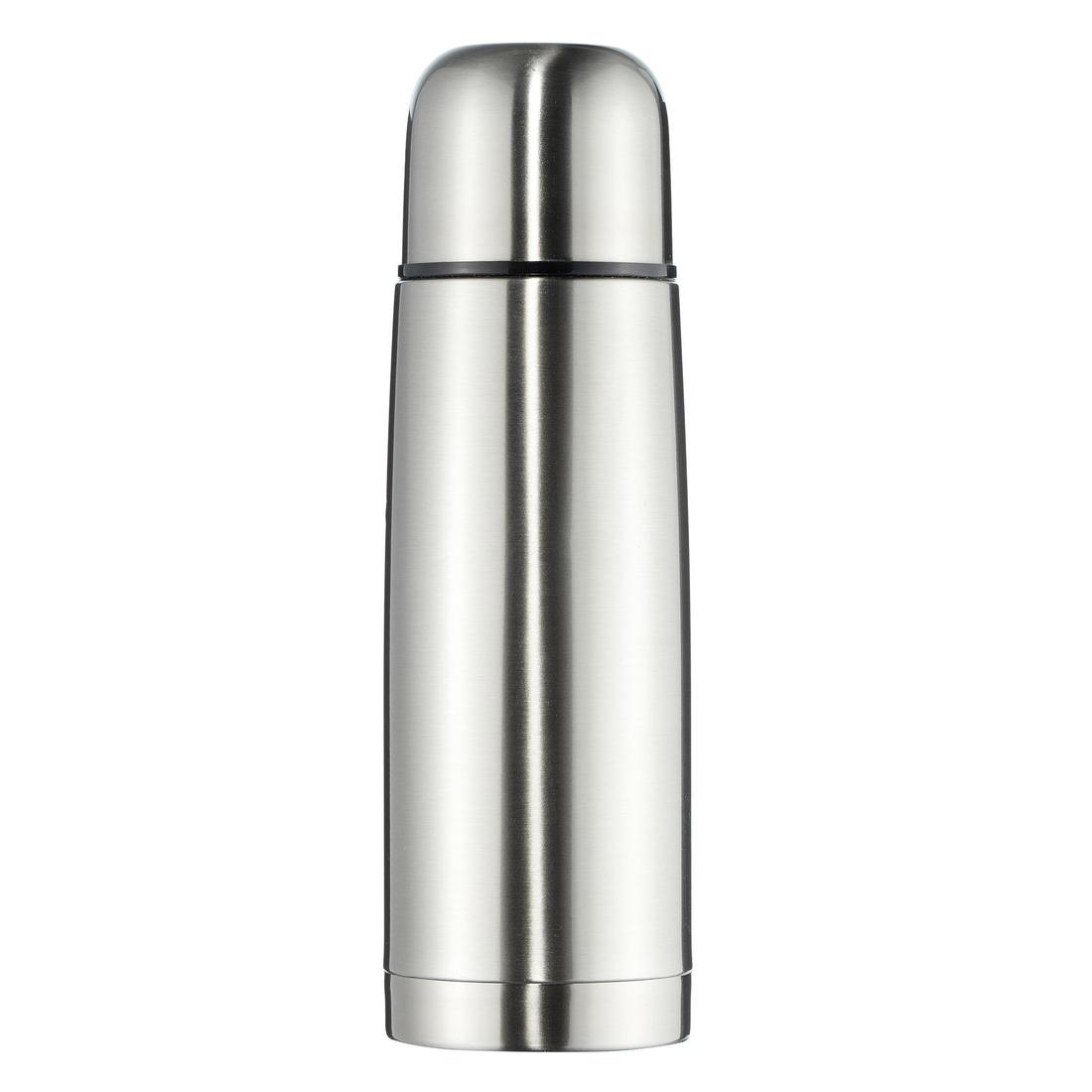 Bouteille isotherme inox 0,7L avec gobelet pour la randonnée - bleu