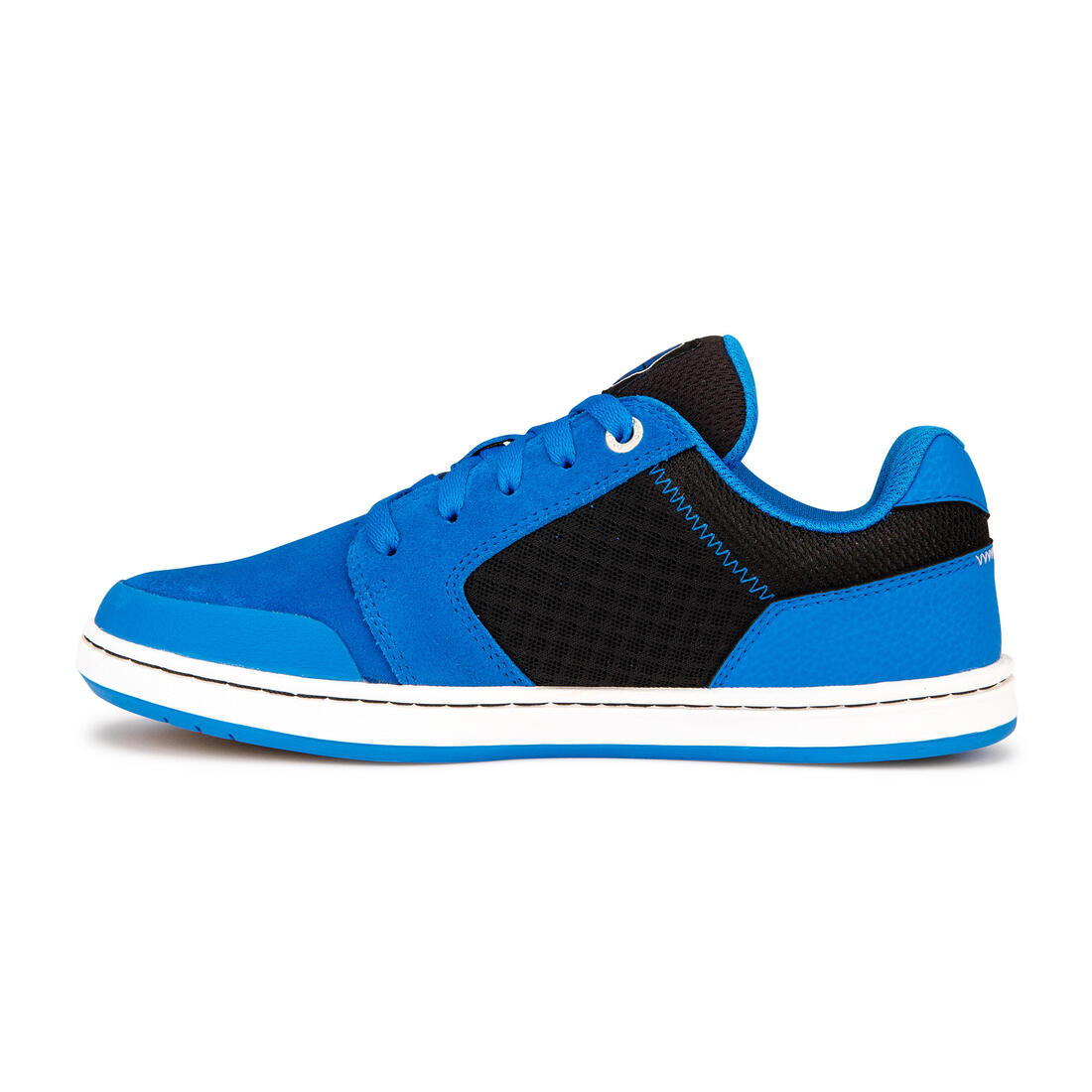 Chaussures basses de skateboard pour enfant CRUSH 500 noire et semelle gomme