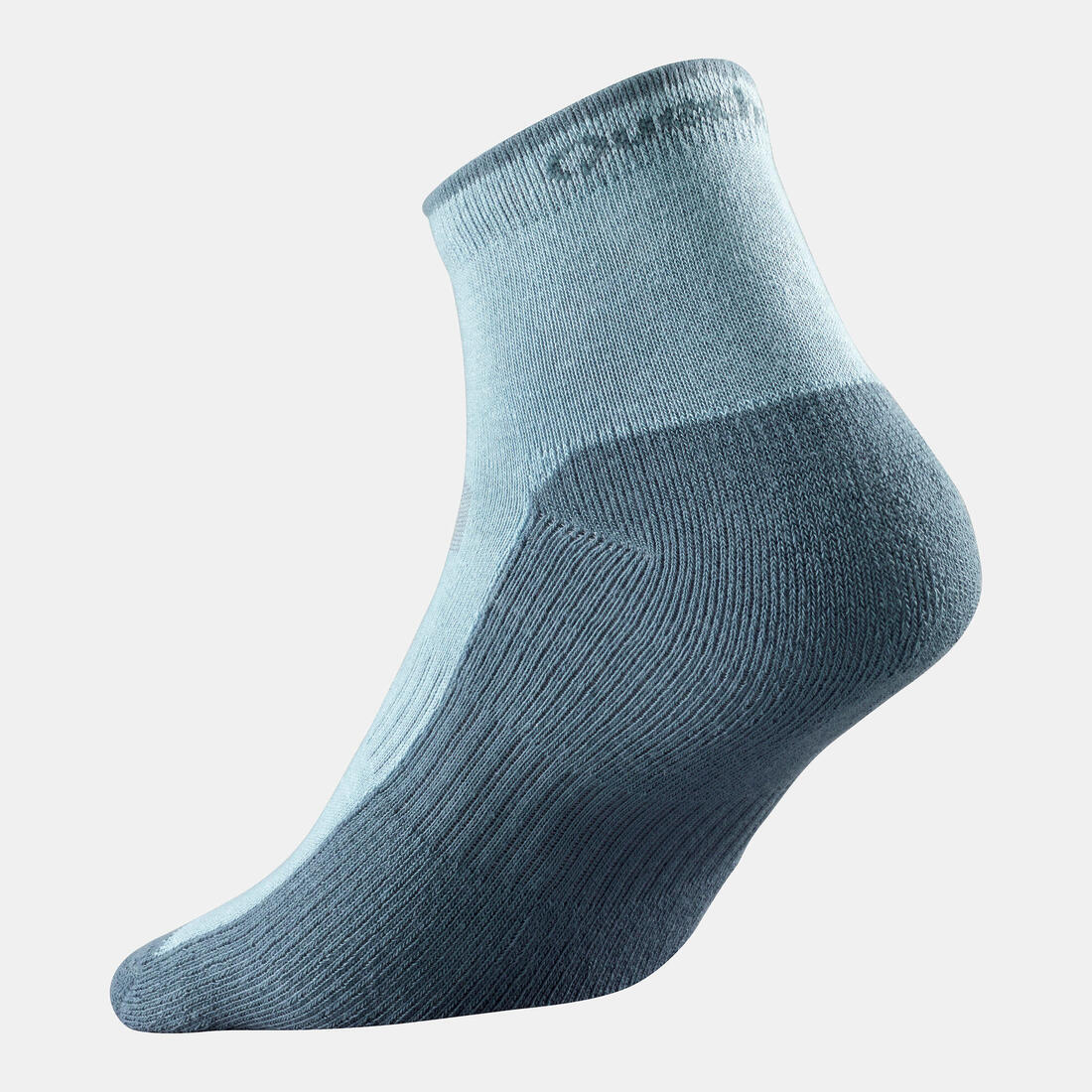 Chaussettes randonnée nature Bleue - NH100 Mid X 2 paires