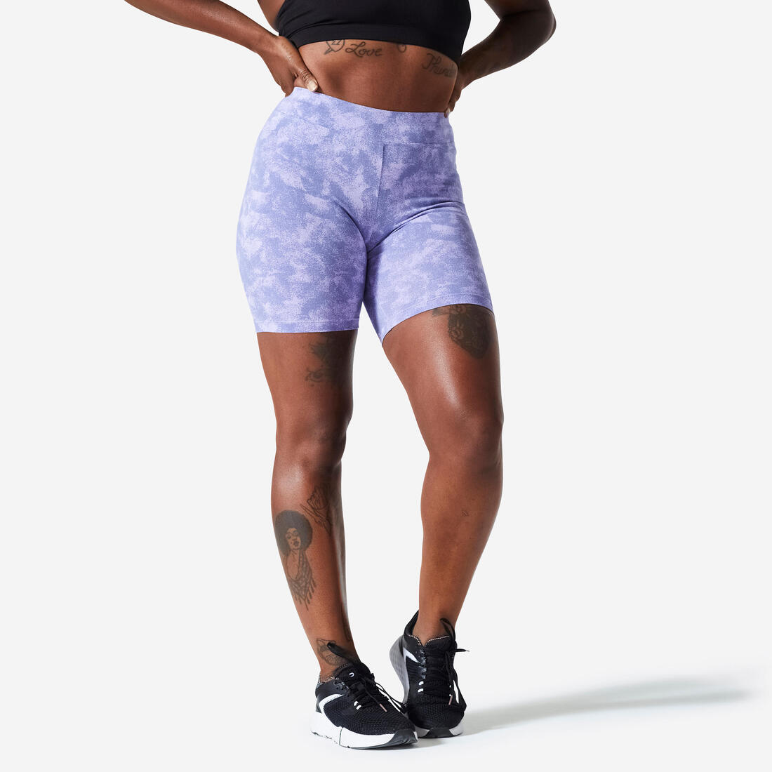 Short cycliste fitness femme