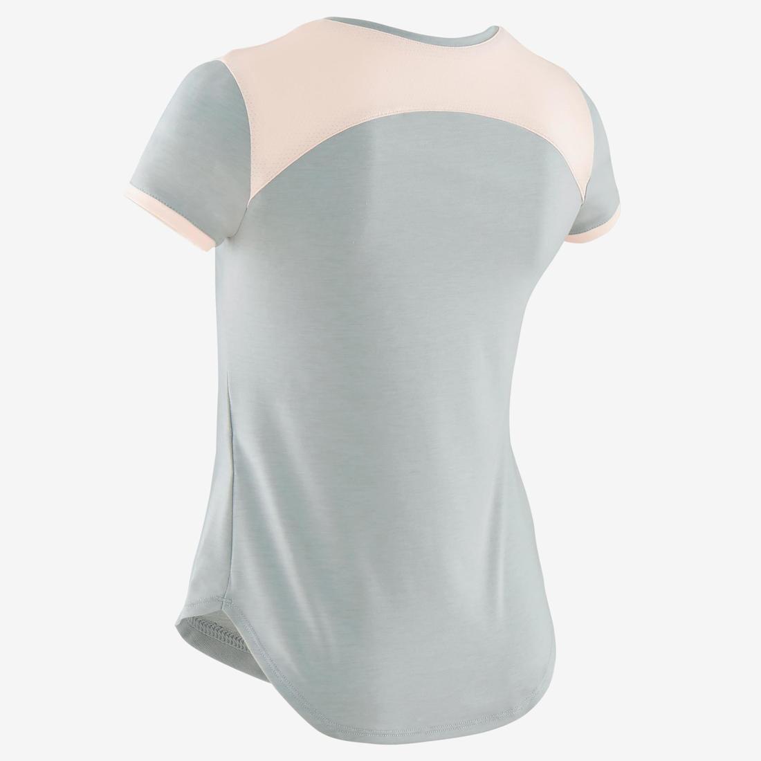 T-shirt respirant imprimé corail fille