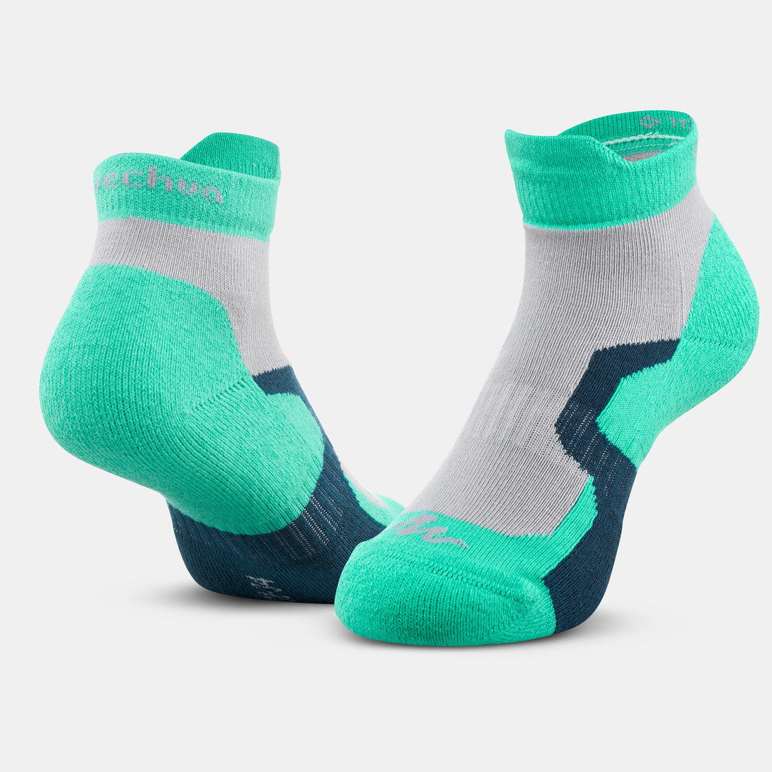 2 paires de chaussettes de randonnée enfant Crossocks MID