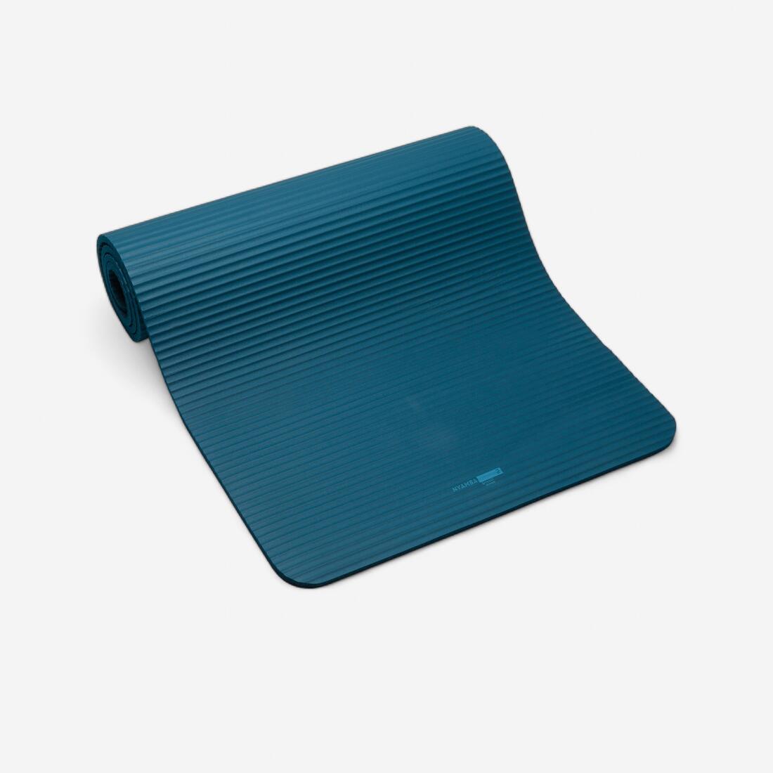 Tapis de sol pilates 10 mm - Confort S bleu