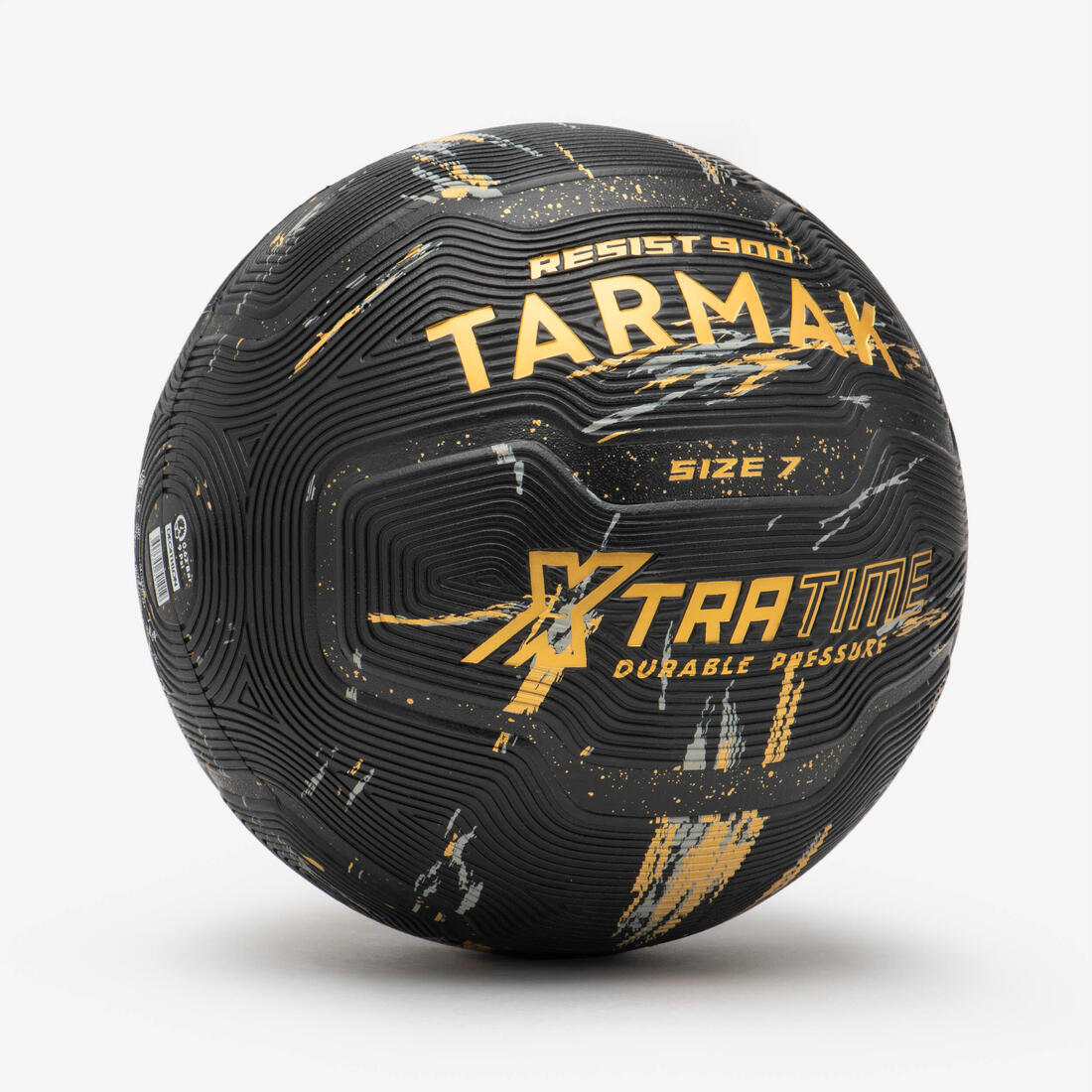 Ballon de basketball taille 7 - Resist 900 jaune noir