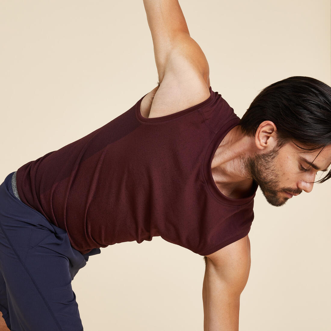 DEBARDEUR SANS COUTURE YOGA HOMME