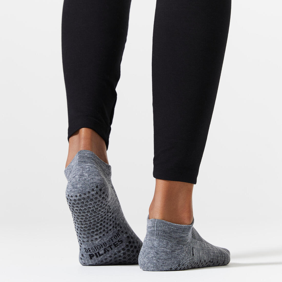 Chaussettes antidérapantes Fitness Femme - 500