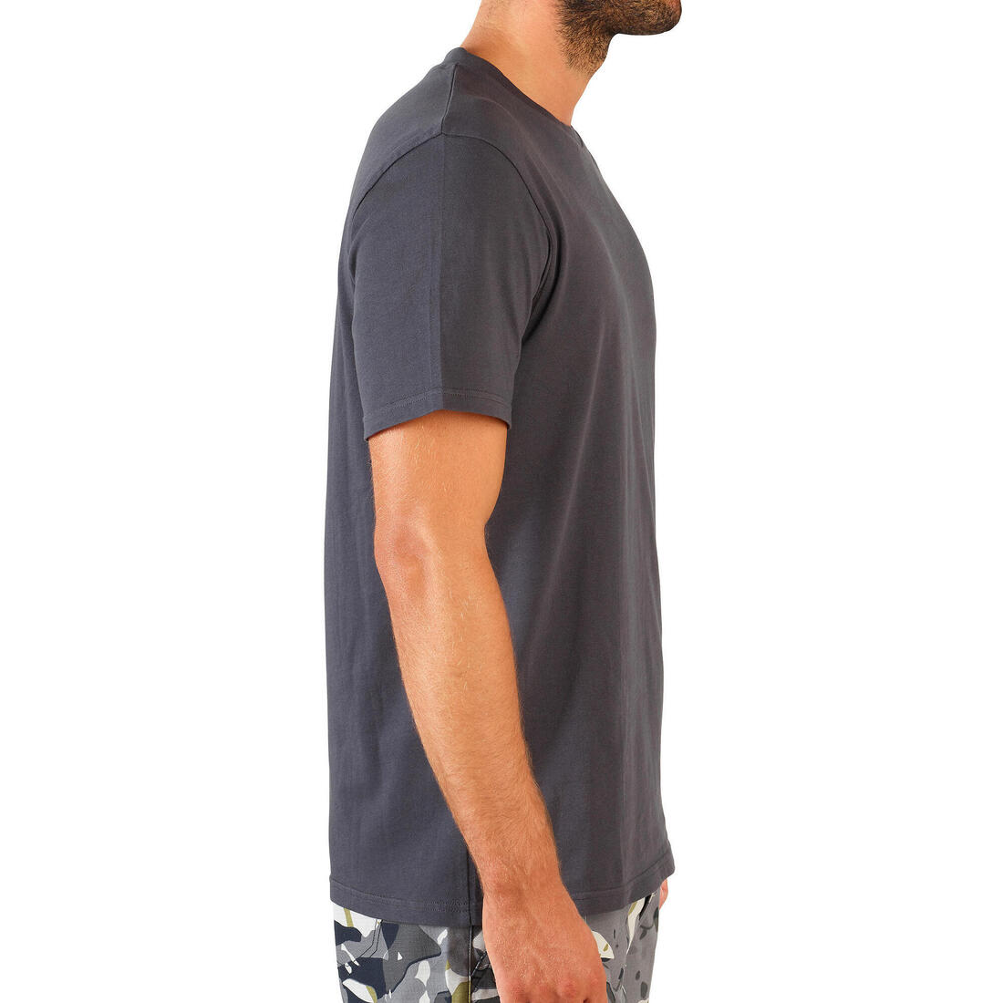 T-shirt manches courtes coton Homme - 100