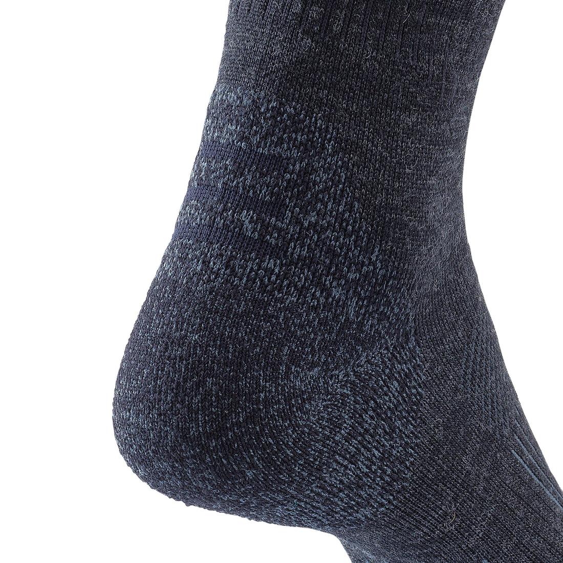 Chaussettes marche sportive/nordique WS 580 Warm noir