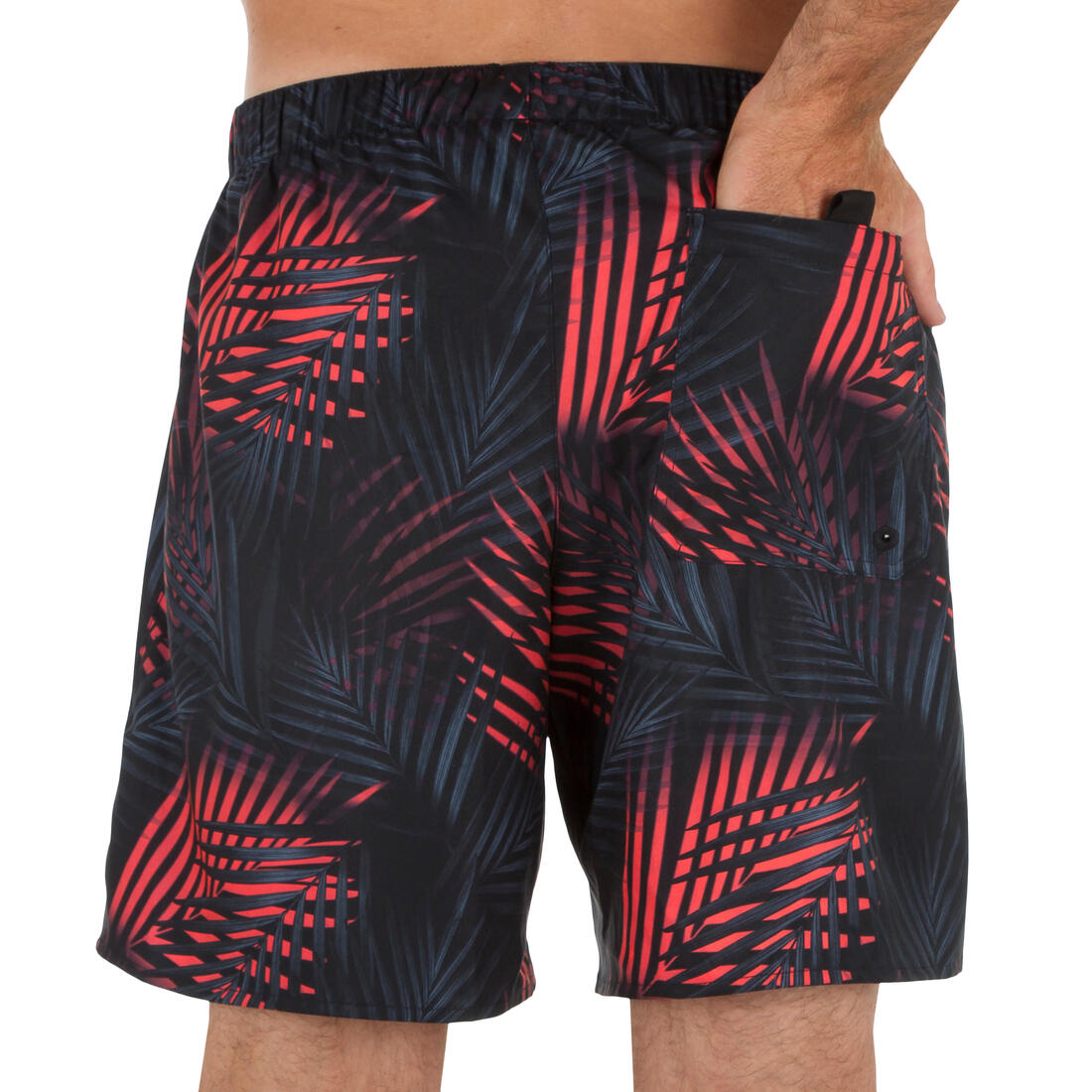 Surf boardshort court 100 Palm Black