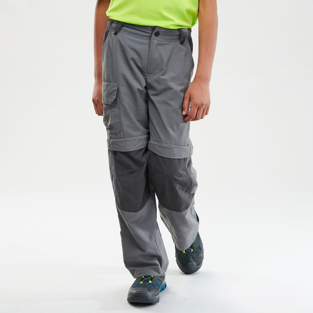 Pantalon de randonnée modulable enfant MH500 7-15 ans