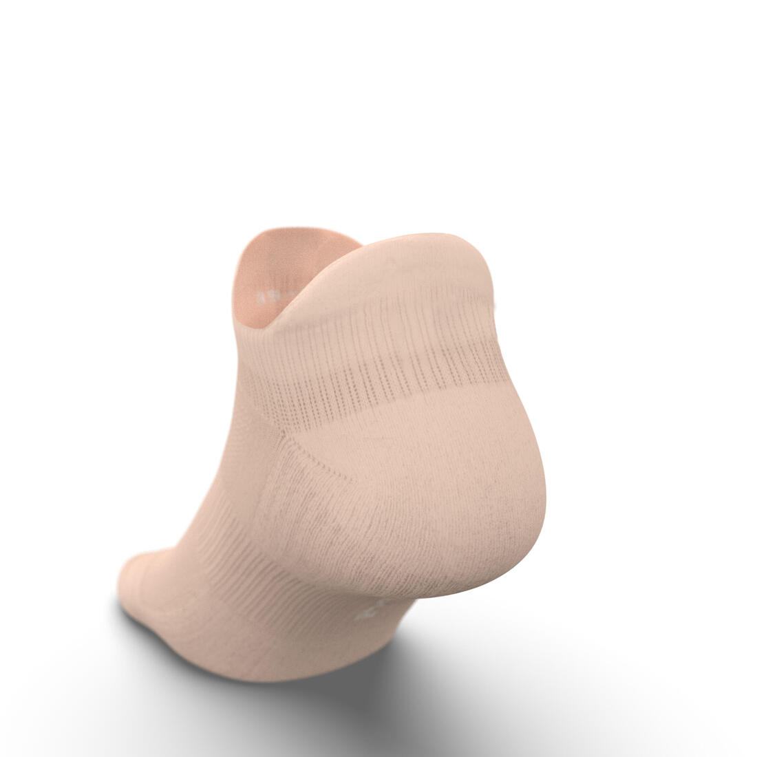 CHAUSSETTES DE RUNNING INVISIBLES CONFORT BLANCHES X2