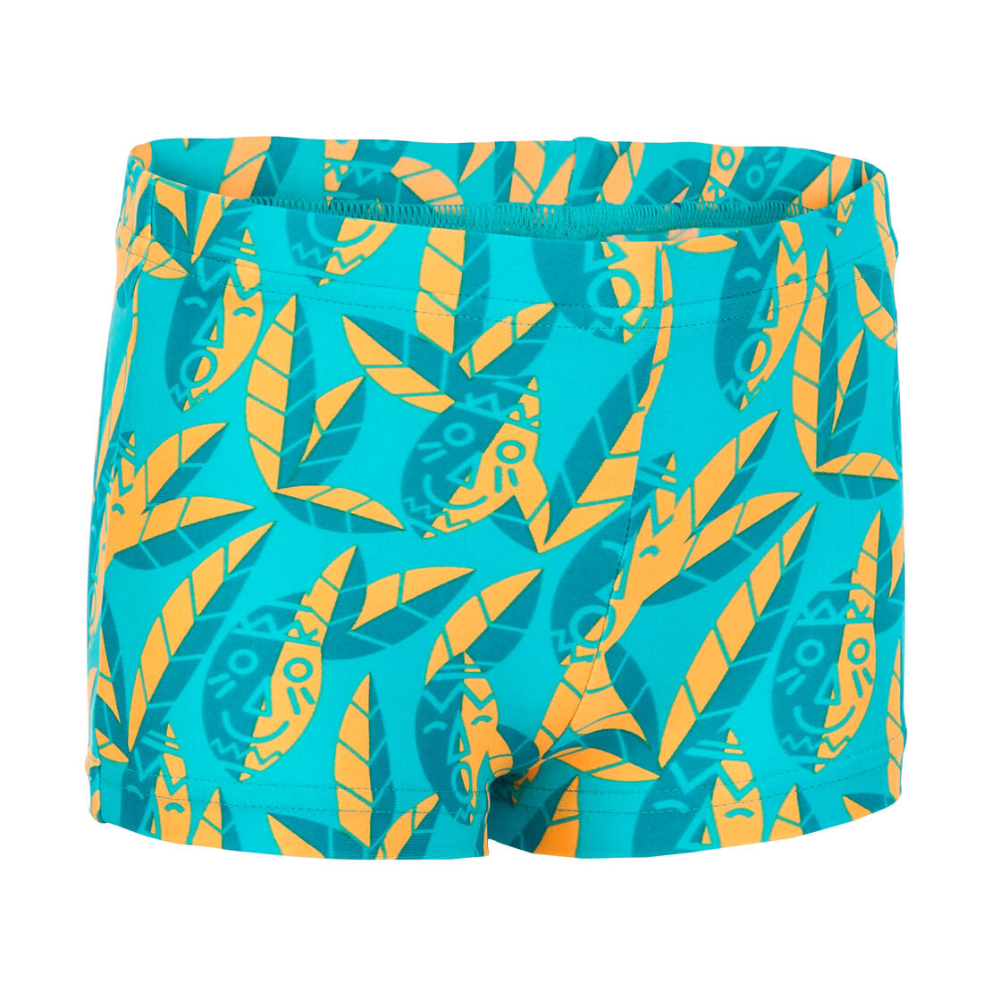 BOXER DE BAIN BEBE / ENFANT BLEU IMPRIME FISH