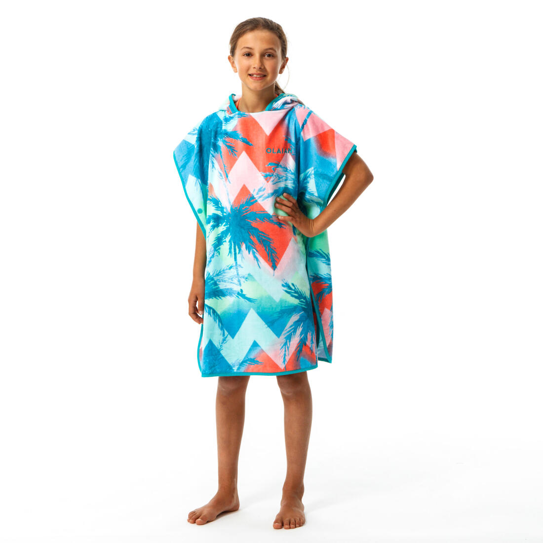 Poncho surf 500 junior (110 à 135 cm) surfy