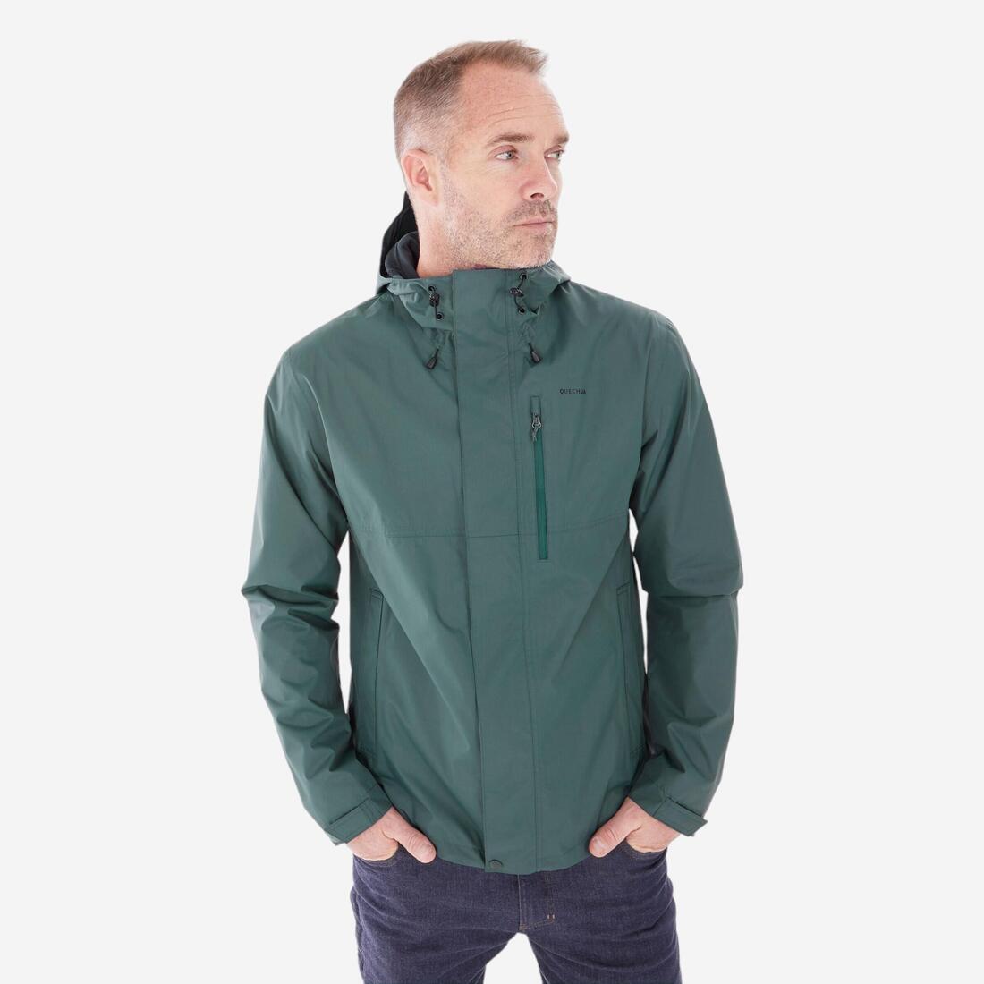 Veste imperméable de randonnée - nh500 imper - homme