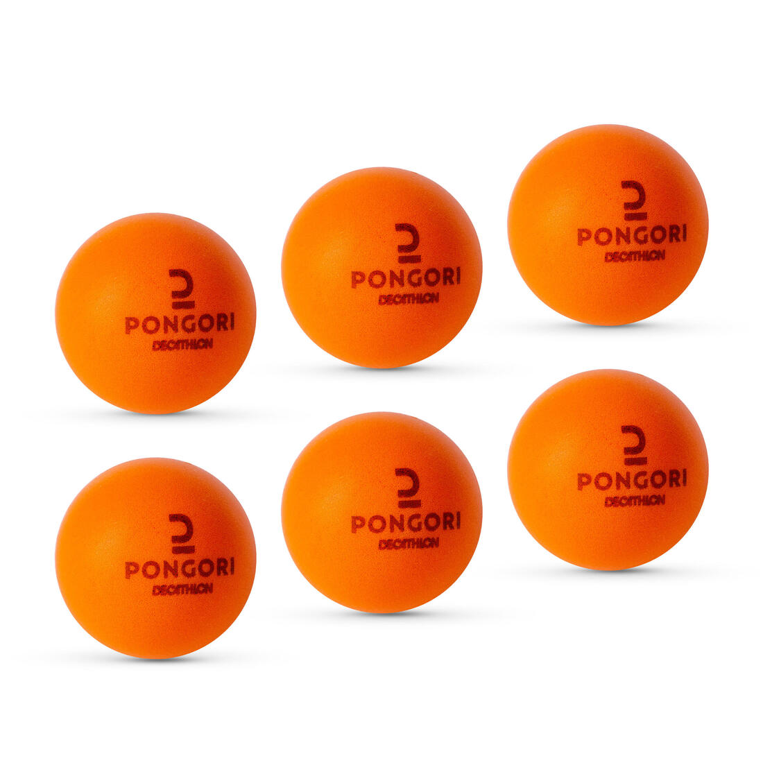 Balle de ping pong silencieuse en mousse PPB 100 SILENT x6