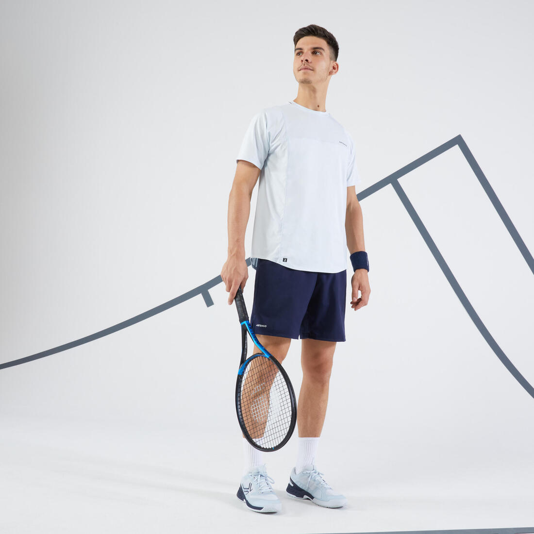 SHORT DE TENNIS HOMME - ARTENGO ESSENTIAL+