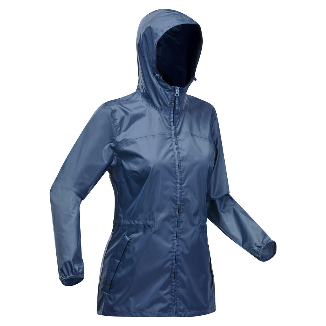 Veste coupe vent et déperlante de randonnée - Raincut Full Zip - Femme