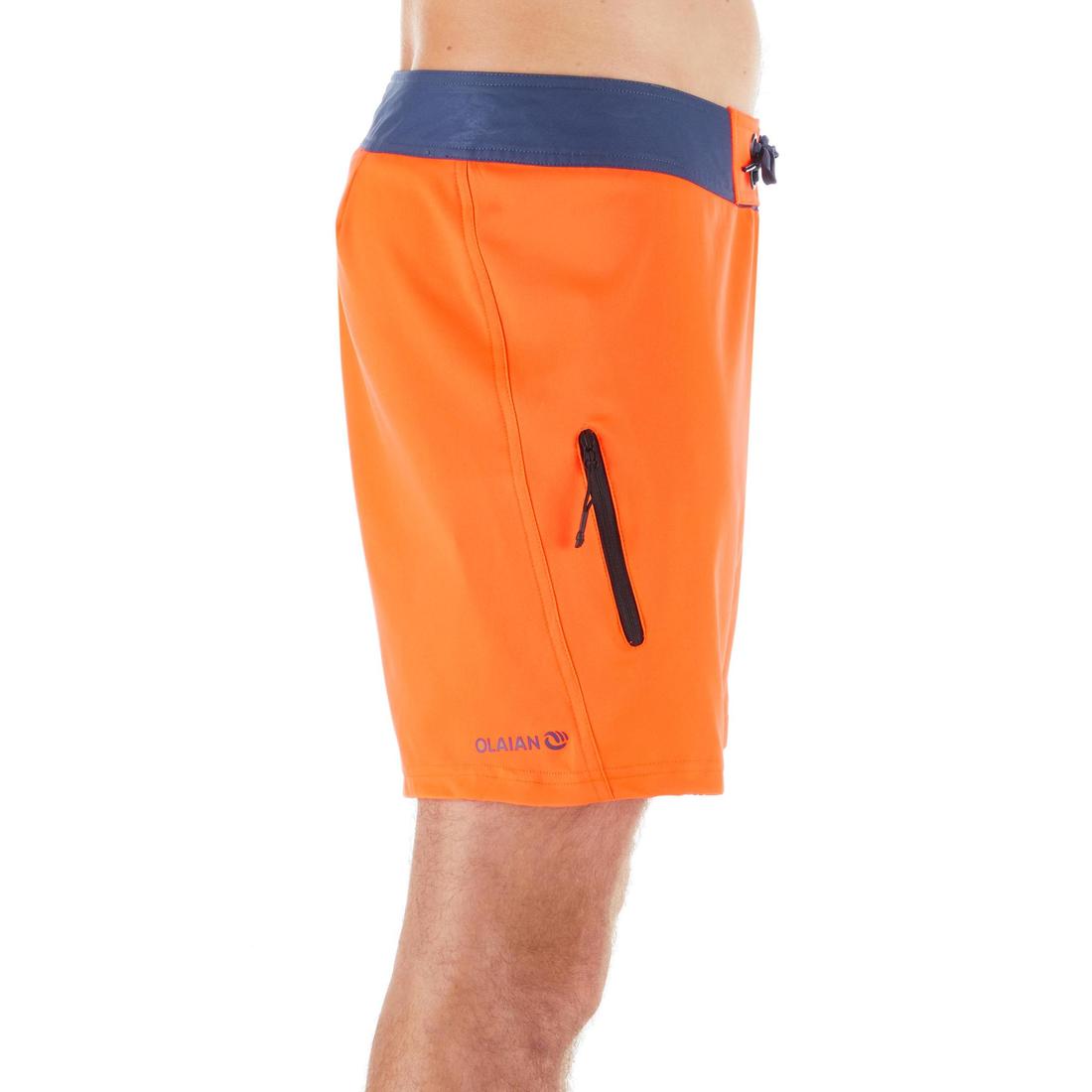 Surf boardshort court 500 lines green